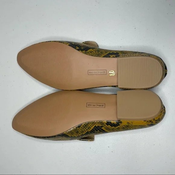 Steven by Steve Madden Haylie snake print pointed toe loafers size 8 and… - Picture 7 of 12